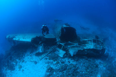 Betty Bomber Truk Lagoon